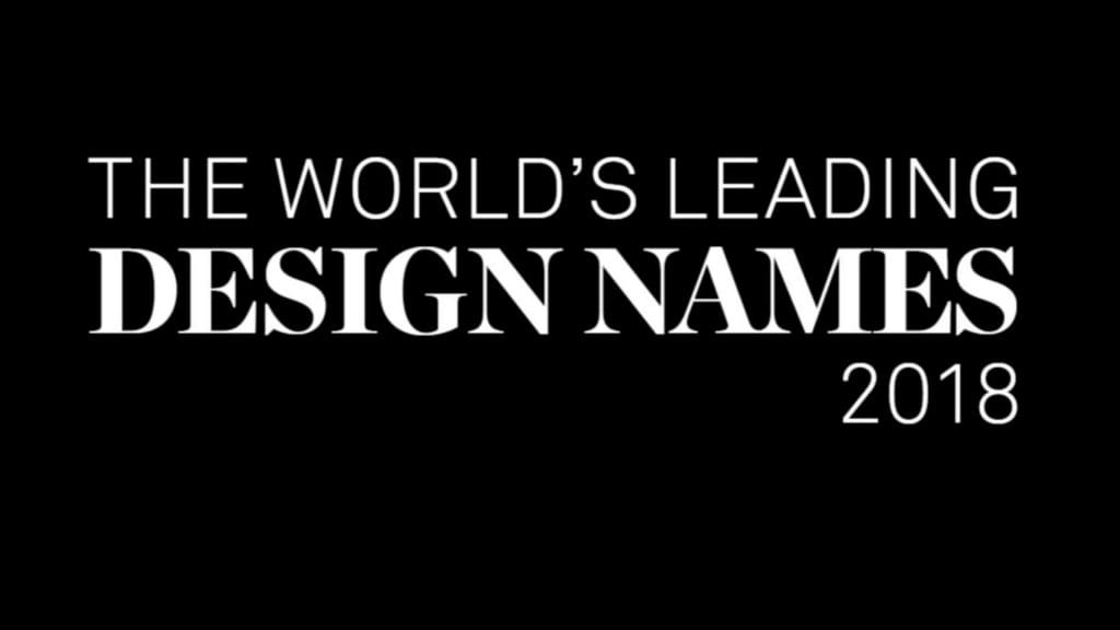 leading Design Names 2018