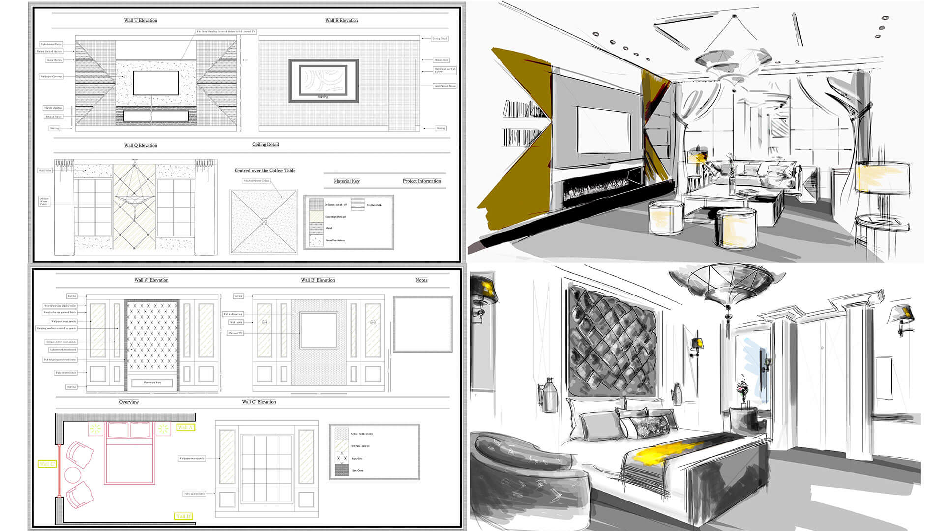 Park Street design sketches
