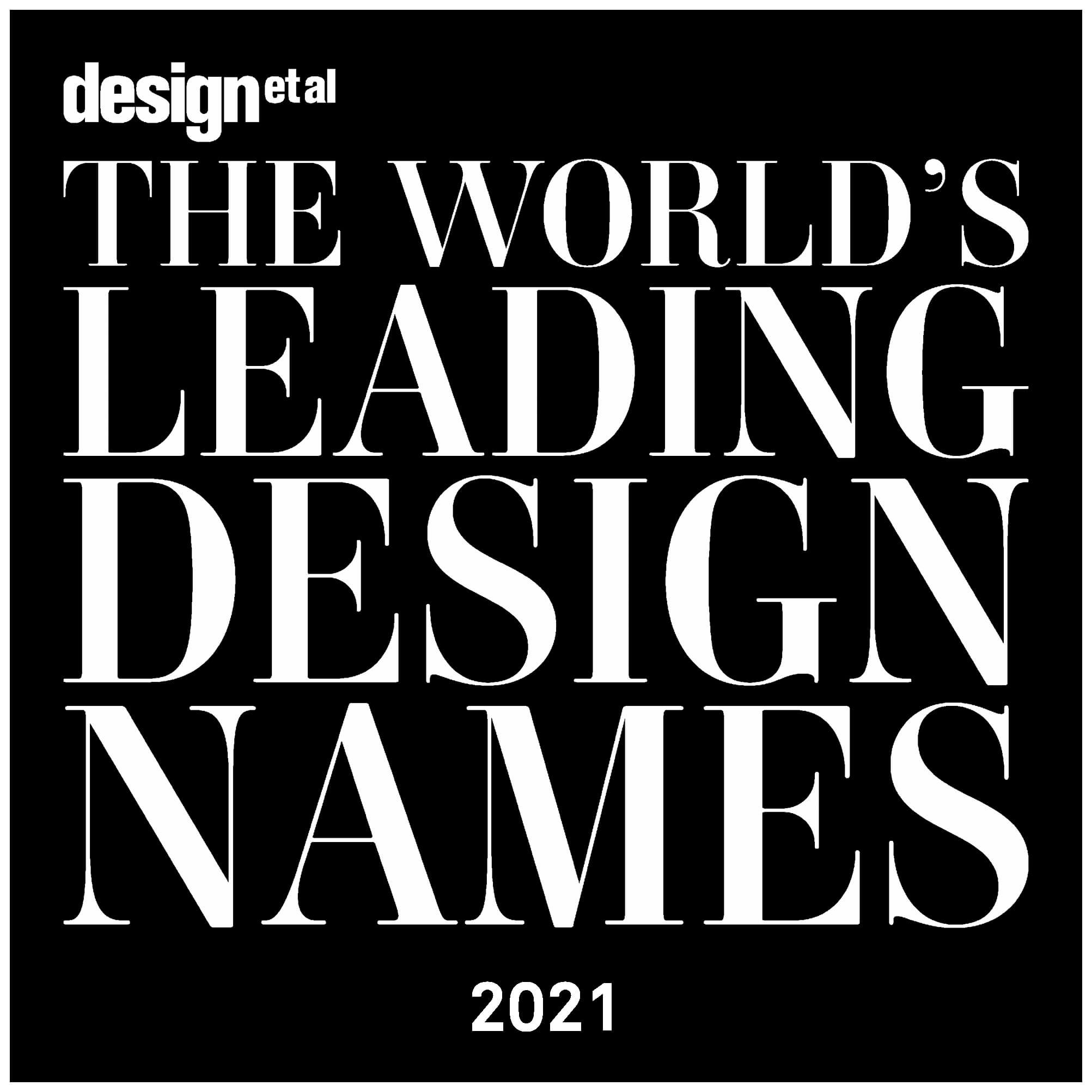 Worlds Leading Design Names 2021