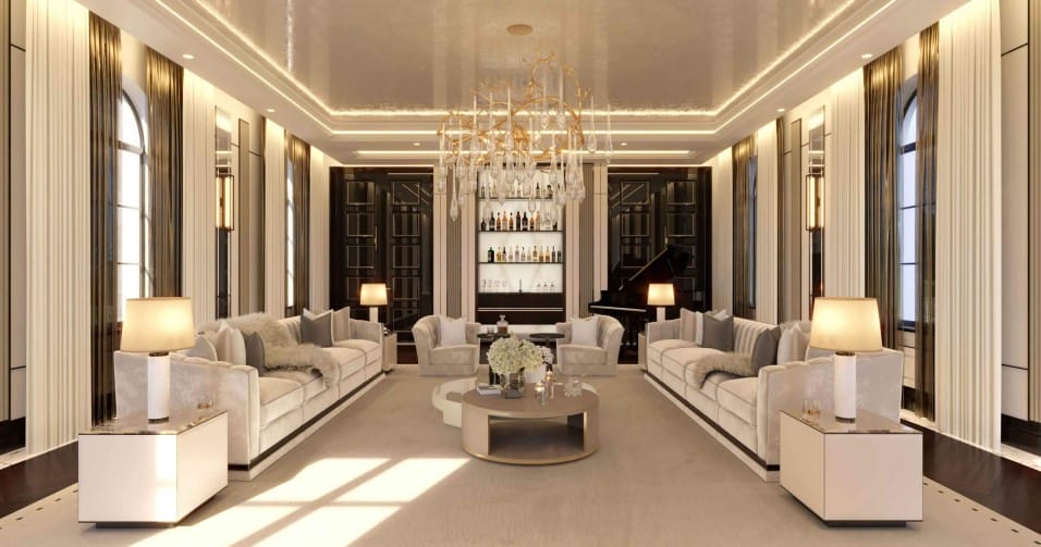Formal living styling